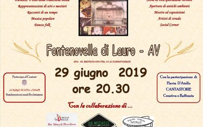 Estate Lauretana 2019, alla scoperta di sapori e mestieri antichi nel borgo Fontenovella di Lauro